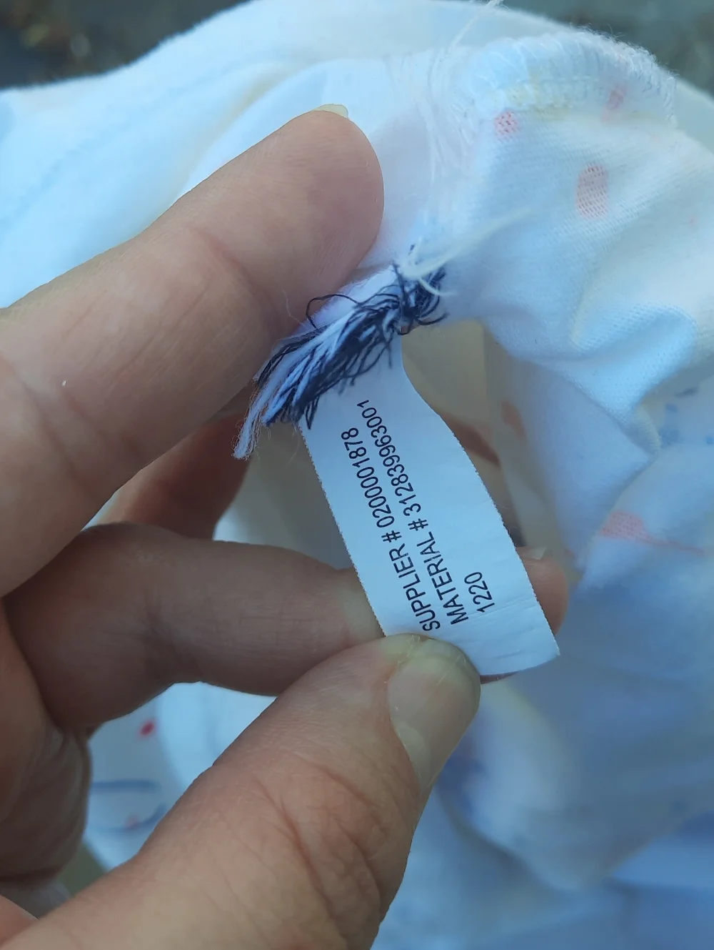 Polo Ralph Lauren Girl's Paint Splatter Spellout Artsy T-Shirt Dress Size 5 - Picture 5 of 7